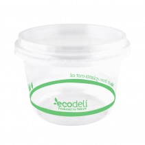 Deli Containers 500ml PLA - Ecoware