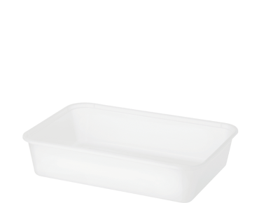 FreezaReady' Rectangular Containers, Small 500 ml, Translucent - Castaway