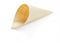 Cone pine 20 x 9.5cm Large, Pack 100 - Vegware