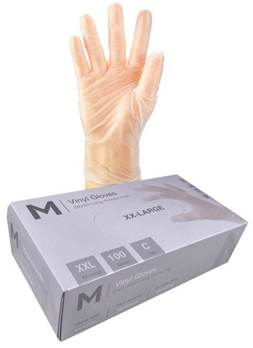 Vinyl Gloves PowderFree XX-LARGE- Matthews