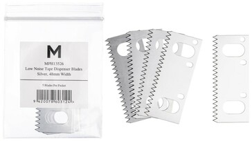 Low Noise Dispenser Replacement Blade - Silver, 48mm Size - Matthews