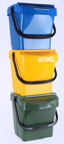 40L Stackable Recycling Bin YELLOW - Urba Plus 40